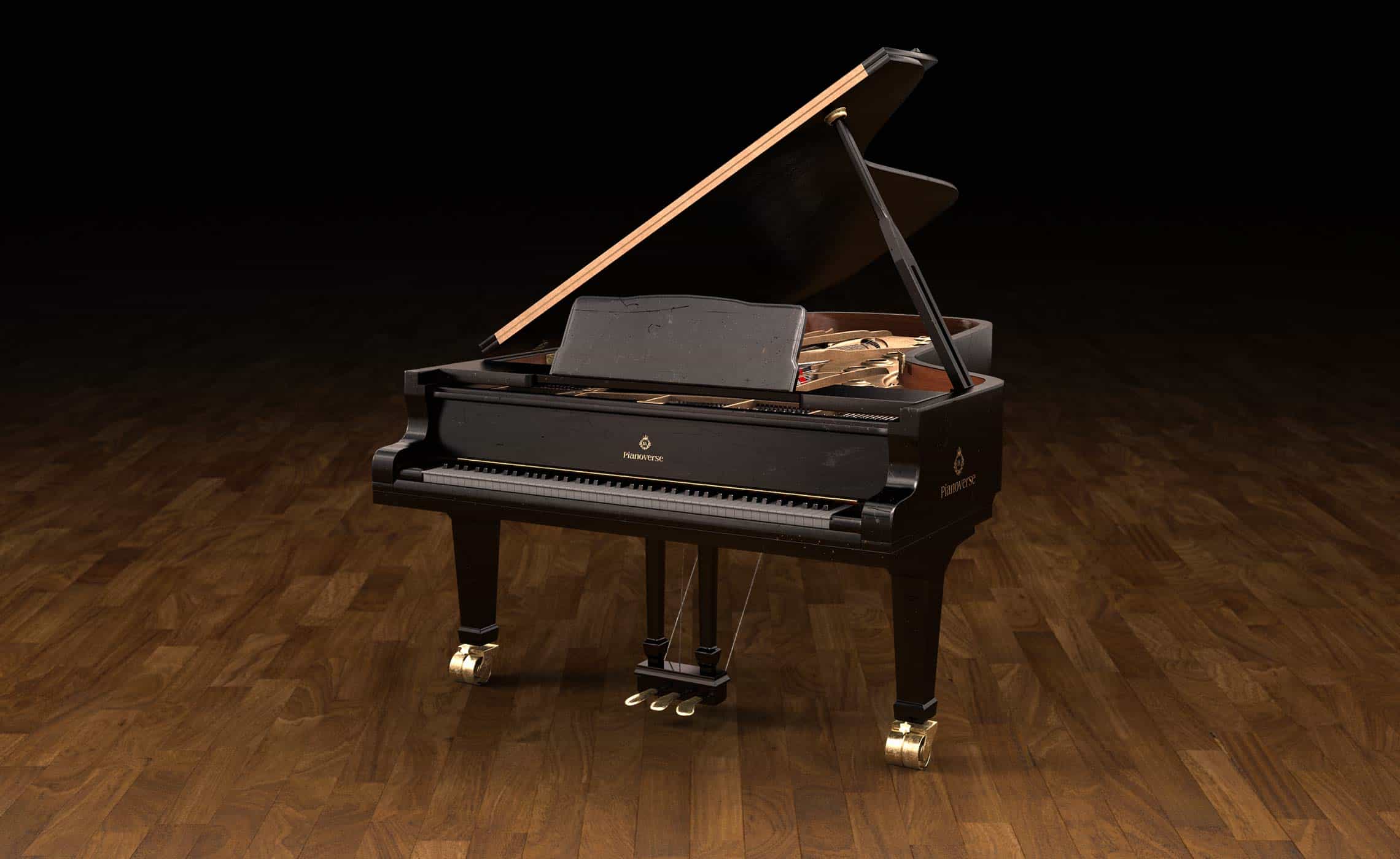 Vintage Plate - Hamburg Grand S274 (based on Steinway & Sons Hamburg D-274) - <em>Coming soon</em>